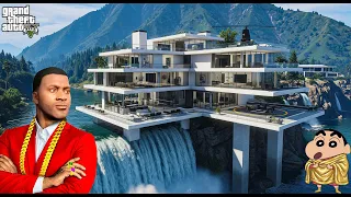Franklin Kicked Shinchan AND Chop From House And Become Billionaire In GTA 5 // SumitOP