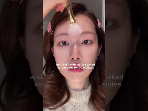 @krystallee  shares how Korean girls remove acne 😱