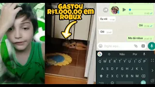 3 Crianças que compraram ou pediram ROBUX e se deram mal