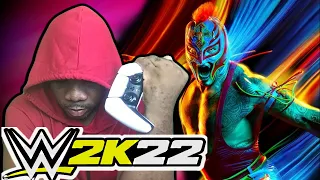 WWE 2K22 MYRISE - THE NEW UPCOMING NEXT BAD WWE SUPERSTAR IS ON THE RISE #10 | DIMERDIMES.