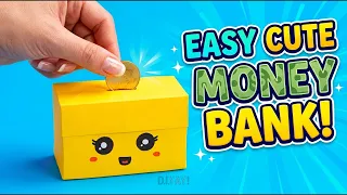 How to Make a Money Bank with Paper | Easy DIY Craft Idea