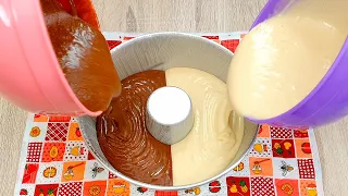 2 BOLOS EM 1! NUNCA ME CANSO DE FAZER ESSA RECEITA INCRÍVEL!