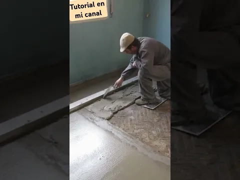 Tutorial carpeta de nivelación #construction #construccion #diy