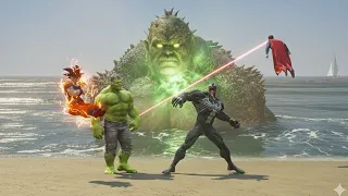 GTA 5 Superheroes vs Super Villains – ULTIMATE Compilation (HULK, Goku, Superman & More!) #3