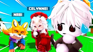 🍩 Nabi, Celynnei, Marvin y Mirysita se convierten en THERIANS | Brookhaven Roblox