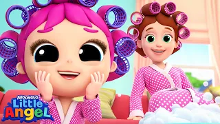 I Want to Be Just Like Mommy! | Little Angel Fun Educational Songs