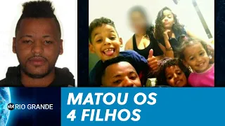 BRUTALIDADE: Homem confessa ter matado os 4 filhos por vingança - SBT Rio Grande - 14/12/22