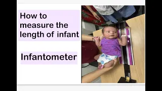 Infantometer - to measure the length of infants @Thebabydoctor