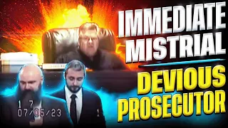 Prosecutor Deviously Misleads the Jury; Judge Immediately Grants a Mistrial