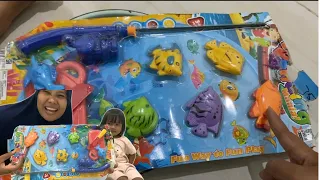 UNBOXING MAINAN MANCING IKAN MURAH MERIAH | Ternyata pakai magnet