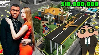 FRANKLIN WINS AND SHINCHAN FAILS AND BECOME BILLIONAIRE IN GTA5 || Varun the gamer