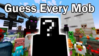Guess Every Minecraft Mob in 60 seconds