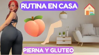 Rutina de Gluteo🍑 y Pierna🦵🏻 en CASA de BELLA DUENAS