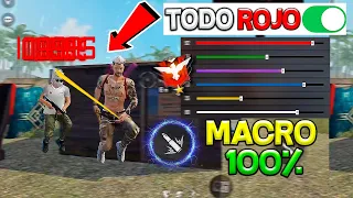 ✅SENSIBILIDAD FREE FIRE *SEGUIMIENTO CABEZA*😱 CONFIGURACIÓN PARA DAR TODO ROJO EN FREEFIRE