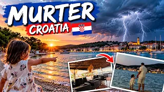 We Didn´t Expect This in Murter! | Stormy Day in Croatia | Natural Sounds | Family Travel Vlog