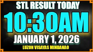 Stl Result Today [10:30am JANUARY 1, 2026] | Lotto Result Today