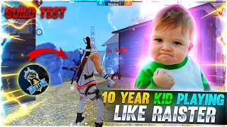 10 YEAR KID PLAYING LIKE RAISTER