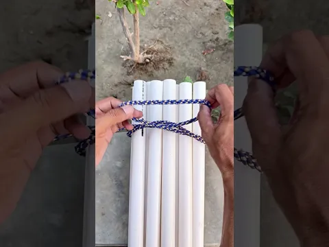 Quick Bundle Tightening Knot | Easy Rope Trick! #knottutorial