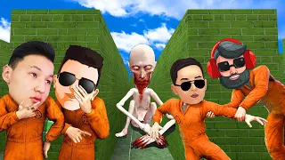 6 БАҚАН СКРОМНИКТАН ҚАШТЫ ✦ ЛАБЕРИНТТЕН ЗОМБИДАН ҚАШУ ✦ GARY S MOD