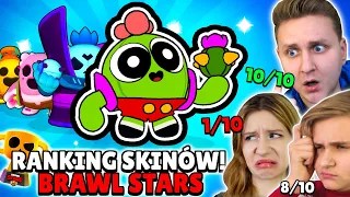 NAJLEPSZY SKIN (TOP1) dla KAŻDEGO ZADYMIARZA z Brawl Stars!😲 *76 BRAWLERÓW CHALLENGE!*