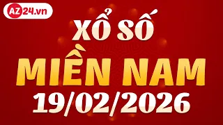 Xổ số miền Nam ngày 19 tháng 2 - XSMN - SXMN - KQXSMN - Kết quả Xổ số kiến thiết miền Nam thứ 5