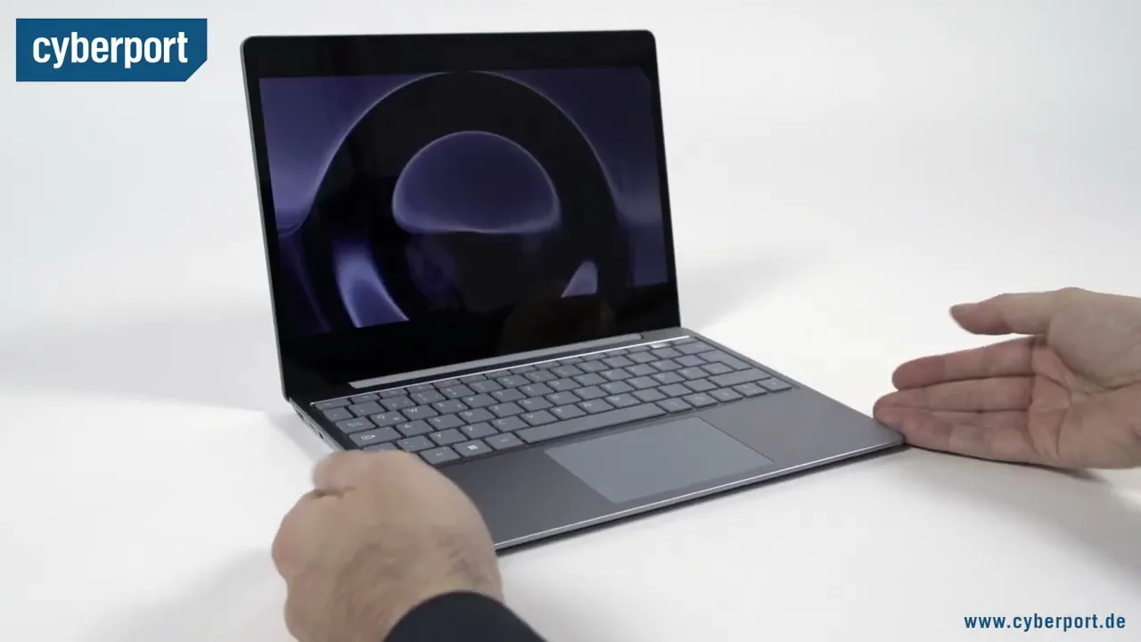 Vido-Test de Microsoft Surface Laptop Go 3 par Cyberport