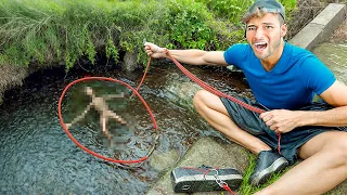 Encontrei coisas bizarras na Pesca Magnética depois do Furacão
