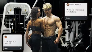DOMANDE SCOMODE CON LA MIA RAGAZZA | “avete mai fatto ses*o in palestra?”