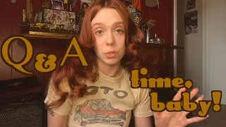 Q & A Time, Baby! + Trying Hot Rollers