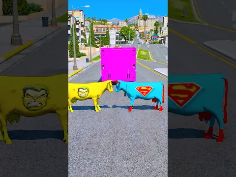 GTA V SUPER COW SAVING HOLY COW #shorts | GERINGG
