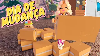 ROTINA DIA DE MUDANÇA🏠ROBLOX ROTINAS E HISTÓRIAS do Berry Avenue