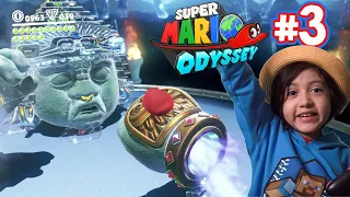 Soy el PUÑO GIGANTE de una CABEZA COLOSAL | SUPER MARIO ODYSSEY #3