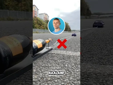 Who will win? RcCar Challenge Ronaldo, Messi, Haaland, & Mbappe #racing #shorts #andrast