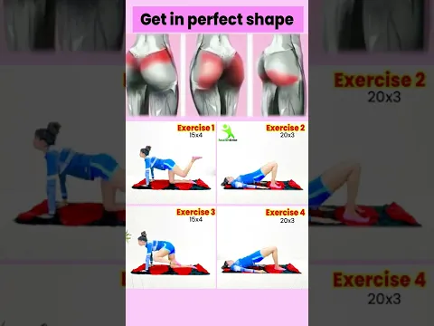 At Home Butt & Thigh Fat Burning:  Exercises for AMAZING Legs