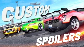 Customize your car with spoilers in Extreme! 💨🔥