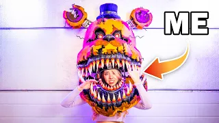 I Made An ANIMATRONIC  FNAF Head (Full Nightmare Fredbear Reveal!)