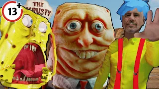 (NOT FOR KIDS!) ESCAPE CREEPBOB!? (ft. AquaticNeptune)