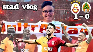 OSIMHEN & ICARDI & BATSHUAYI YOK! YUNUS AKGÜN VAR! | Galatasaray 1-0 Alanyaspor Stad Vlog