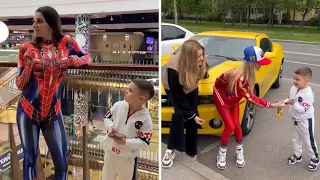 Little Boss Surprises People/Social Videos/Reactions