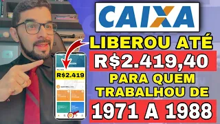 Dinheiro DISPONÍVEL para quem trabalhou de 1971 a 1988! Veja como sacar a cota PIS/PASEP ATÉ R$2.419