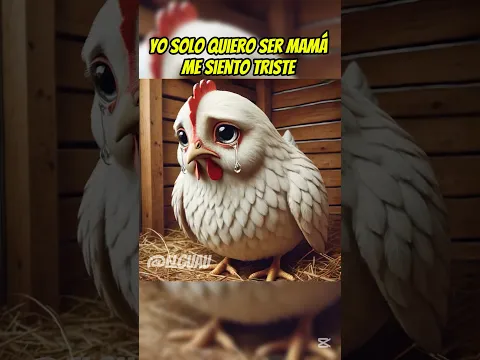 LA GALLINITA que quería ser MAMÁ 🐔♥️ #historias #reflexiones #animales