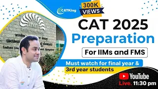 CAT 2025 - How to start your CAT exam Preparation | CAT Notification | CAT Books | Mocks | Material