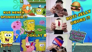 NYOBAIN MAKANAN2 SEPERTI DI KARTUN SPONGEBOB YANG DI JUAL DI ONLINE SHOP !! RASANYA....