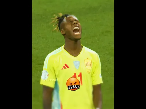 Nico Williams Unlucky Shots vs Portugal 😢