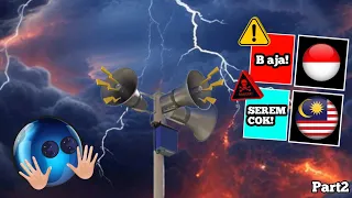 reaksi mr branz denger suara sirine darurat berbagi negara part2