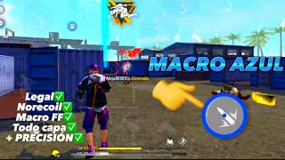 COMO ACTIVAR MACRO DE BOLITAS AZULES EN TELEFONO📲⚙️[FREE FIRE] VIRILFF✅
