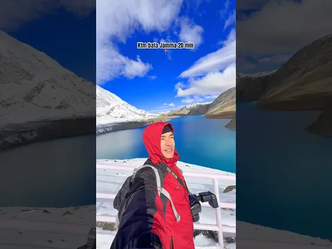 World highest lake Tilicho lake 📍#reels