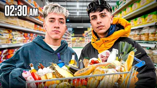 FUIMOS a un SUPERMERCADO de MADRUGADA