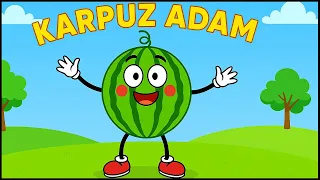 Karpuz Adam Şip Şap Şop | Neşeli ve Komik Çocuk Şarkısı | Minnak Çocuk Şarkıları