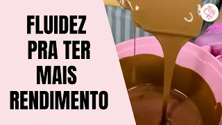 Como deixar sua Cobertura mais Fluida Para Banhar Doces